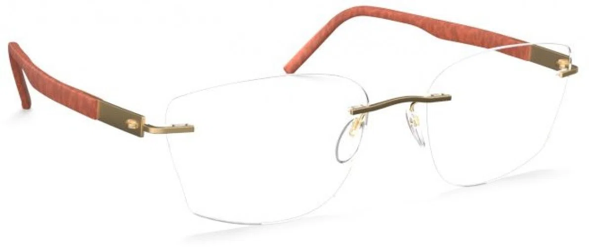 Silhouette Identity Chassis Rimless 5535 Eyeglasses - view 2